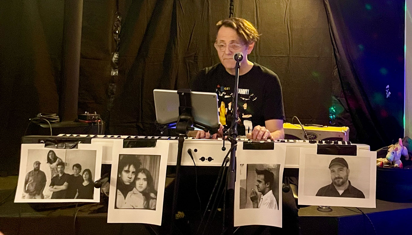 Musikliebhaber und Keyboarder Urs