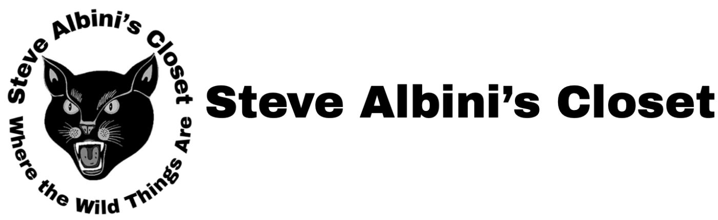 Logo „Steve Albini's Closet“