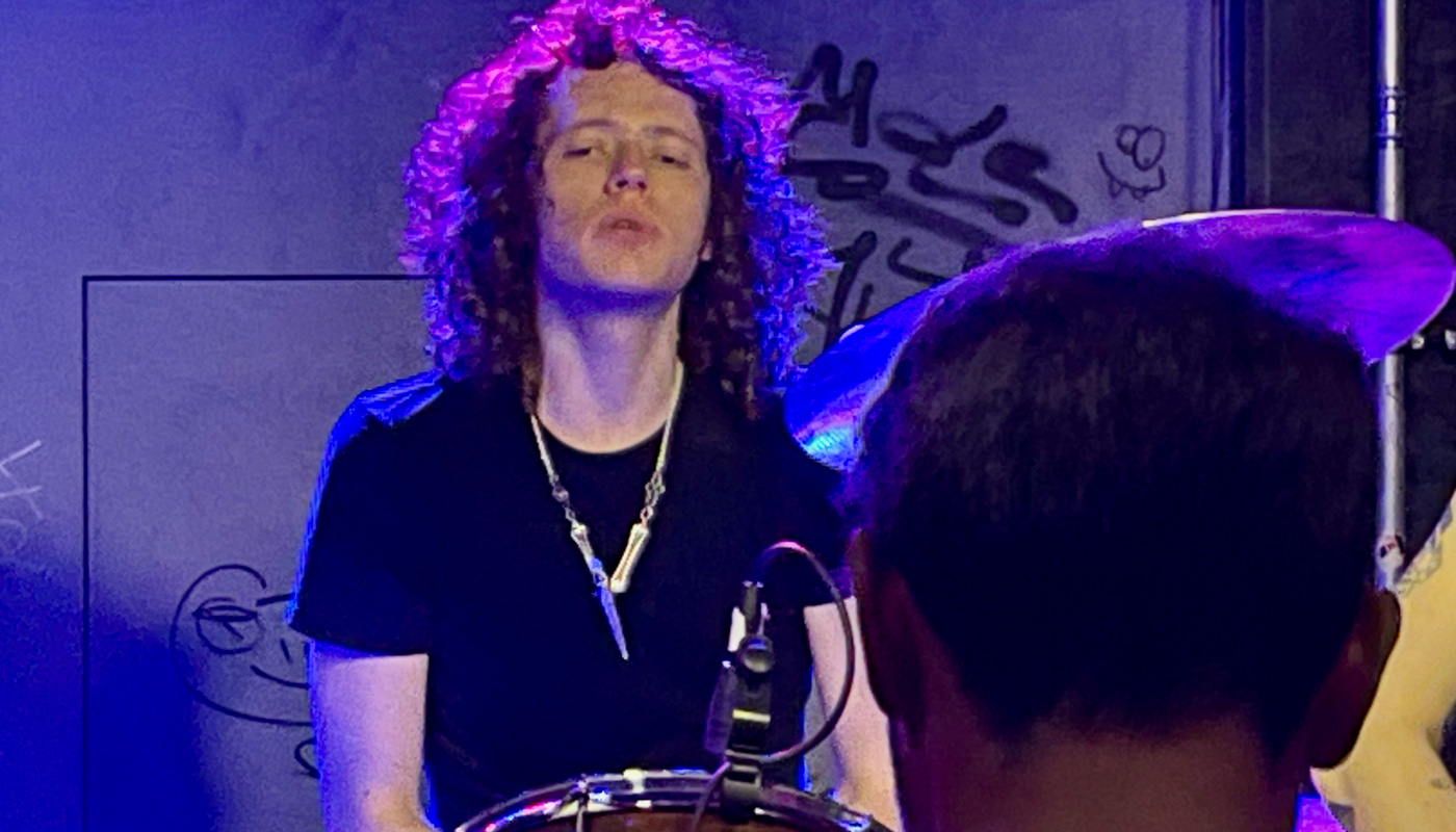 Drummer Macky Bowman