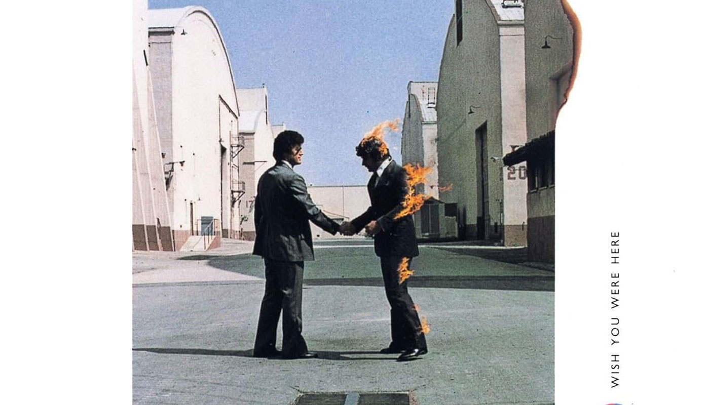 Plattencover „Wish you were here”, Pink Floyd