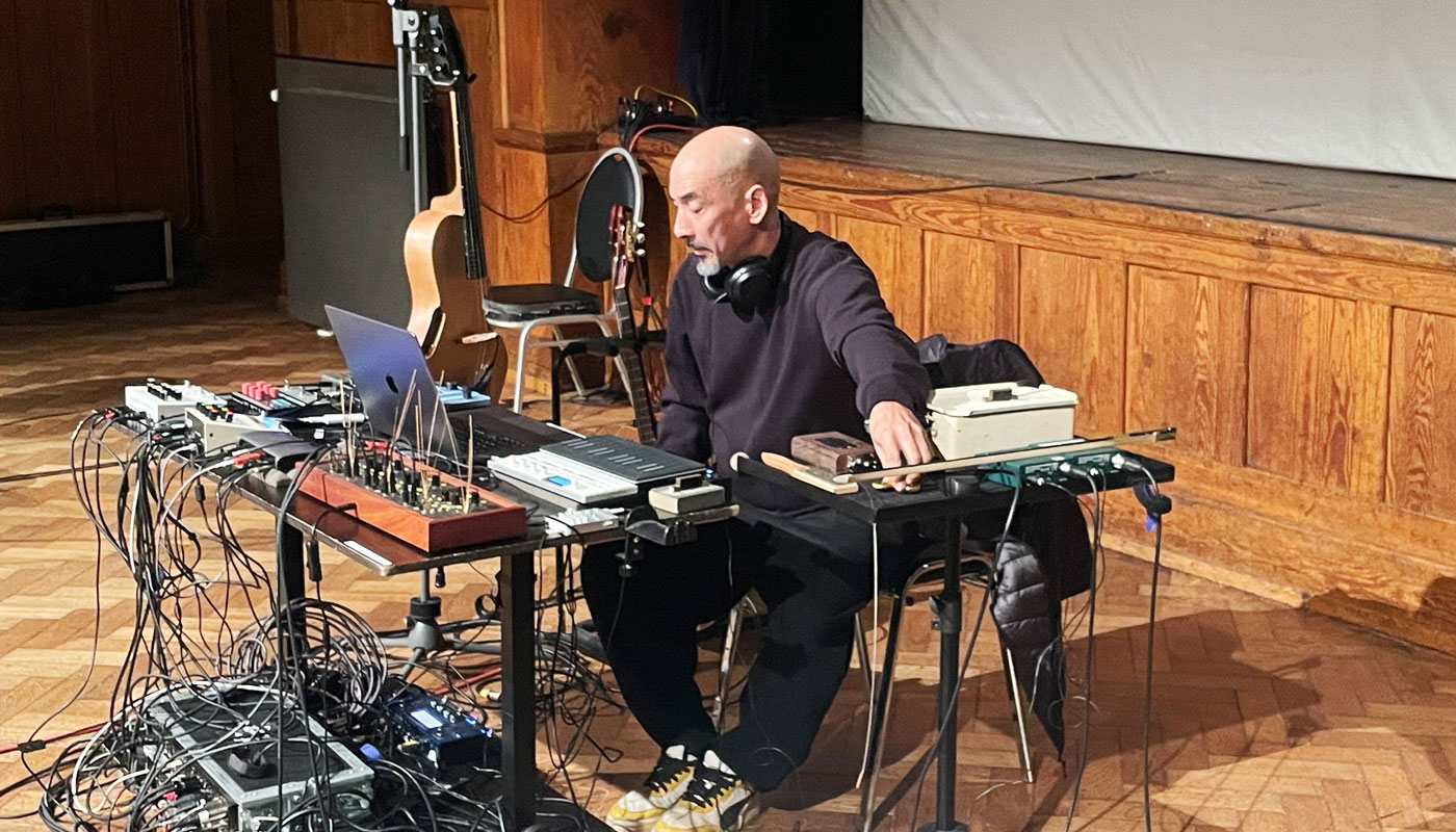 Michio Woirgardt hochkonzentriert