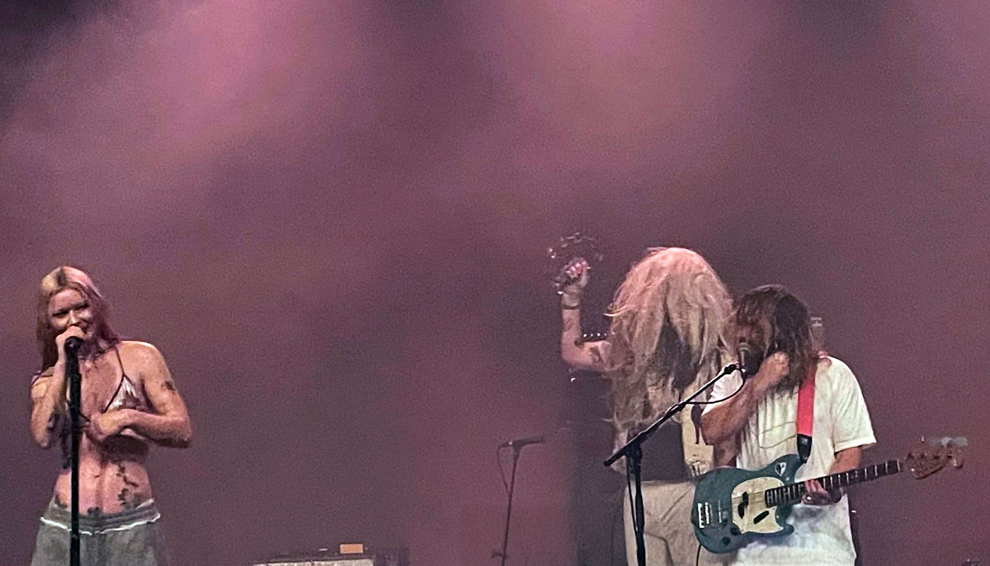 Der Tamburin-Guru war auch dabei