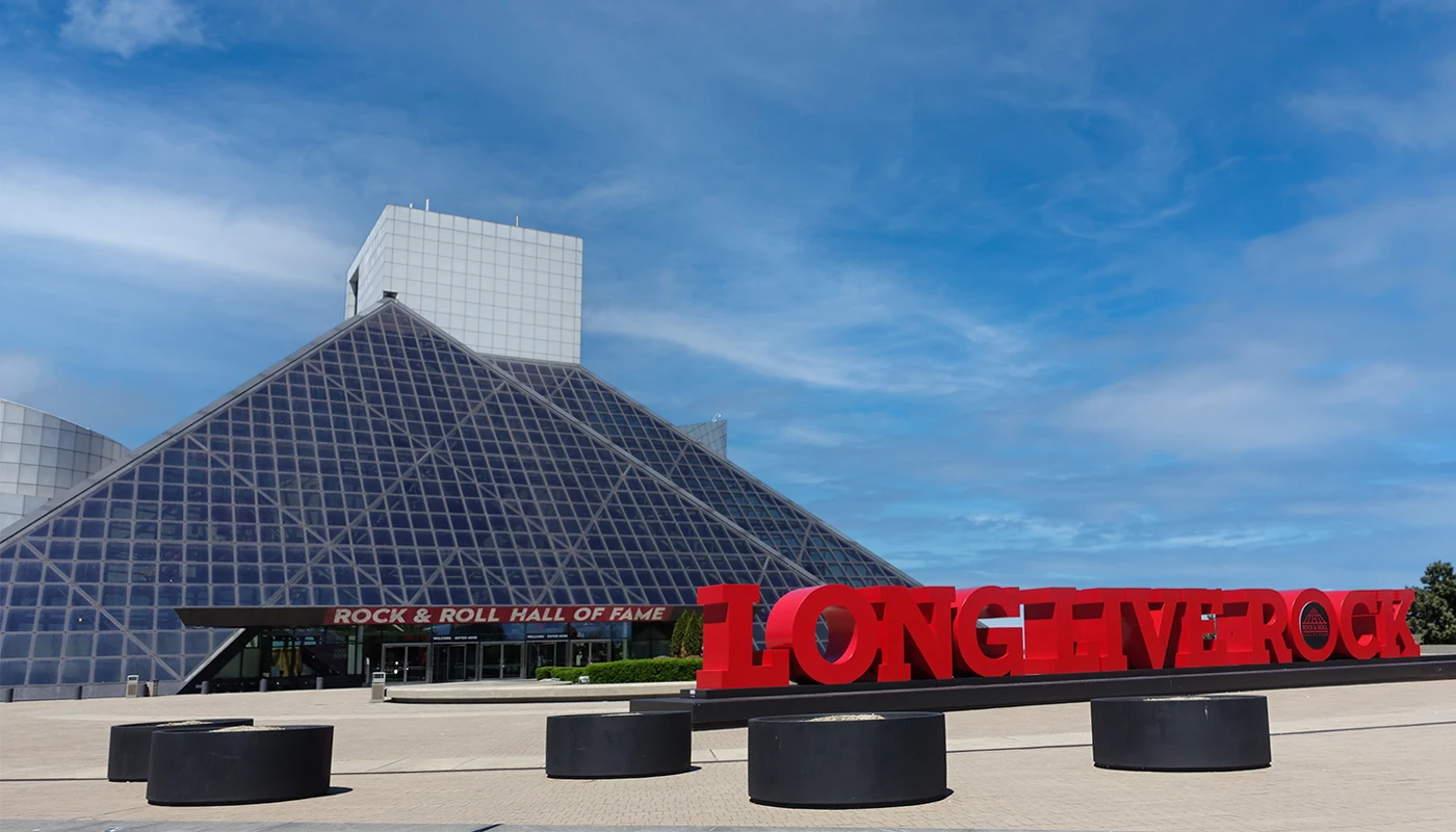 Rock and Roll Hall of Fame in Cleveland, Ohio © Wikipedia/G. Makryllos