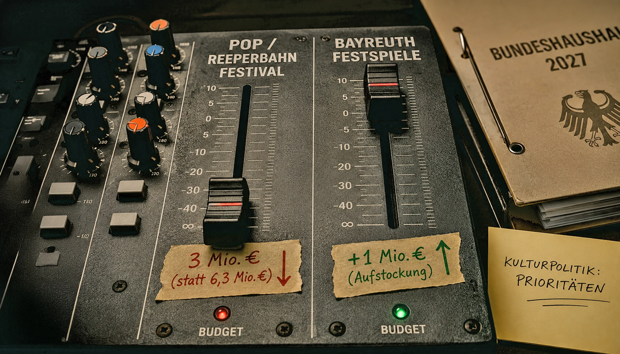 Kürzungen beim Reeperbahnfestival ©KI